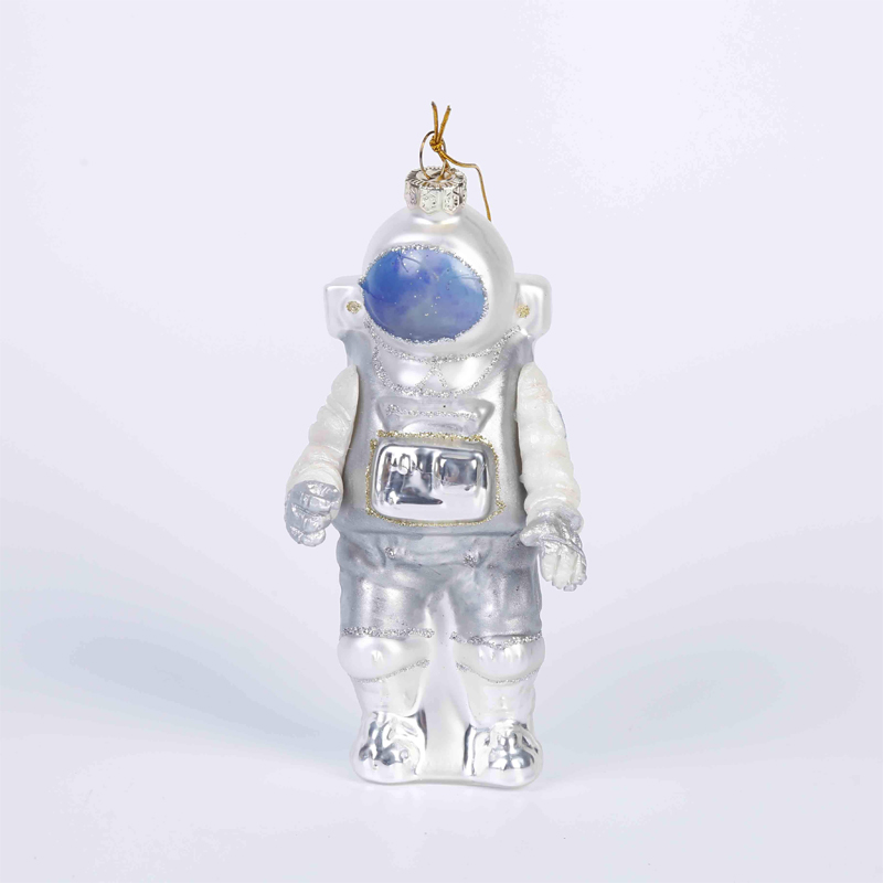 Astronaut glass decoration